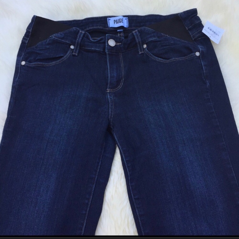 Paige Mona skyline bootcut maternity jeans
